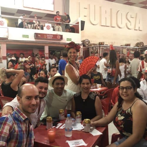 ENSAIO DE CARNAVAL NA ESCOLA DE SAMBA — imagem 5 de 5